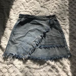 Denim skirt